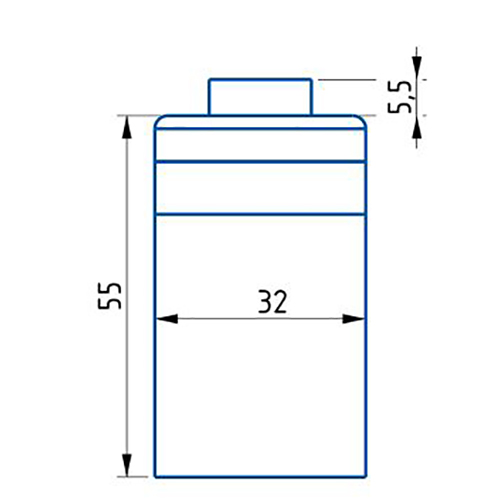 SiPM detektor 1